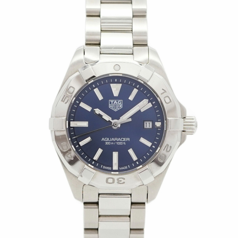 TAG Heuer Aquaracer WBD1412 藍色錶盤女士腕錶-0