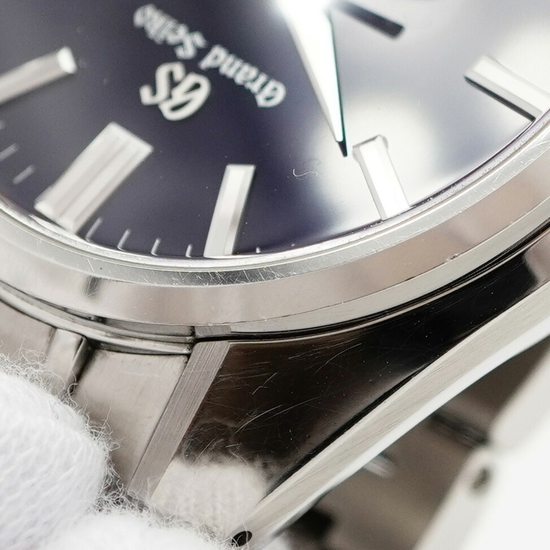 精工 Grand 9R65-0CV0 SBGA375 海軍藍錶盤男士腕錶-7