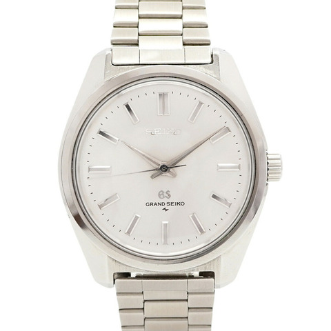 精工 Grand 4420-9000 銀色錶盤男士腕錶