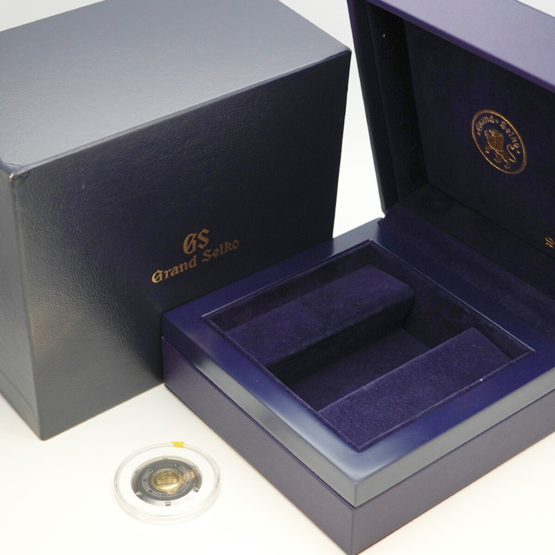 精工 Grand 4420-9000 銀色錶盤男士腕錶-1