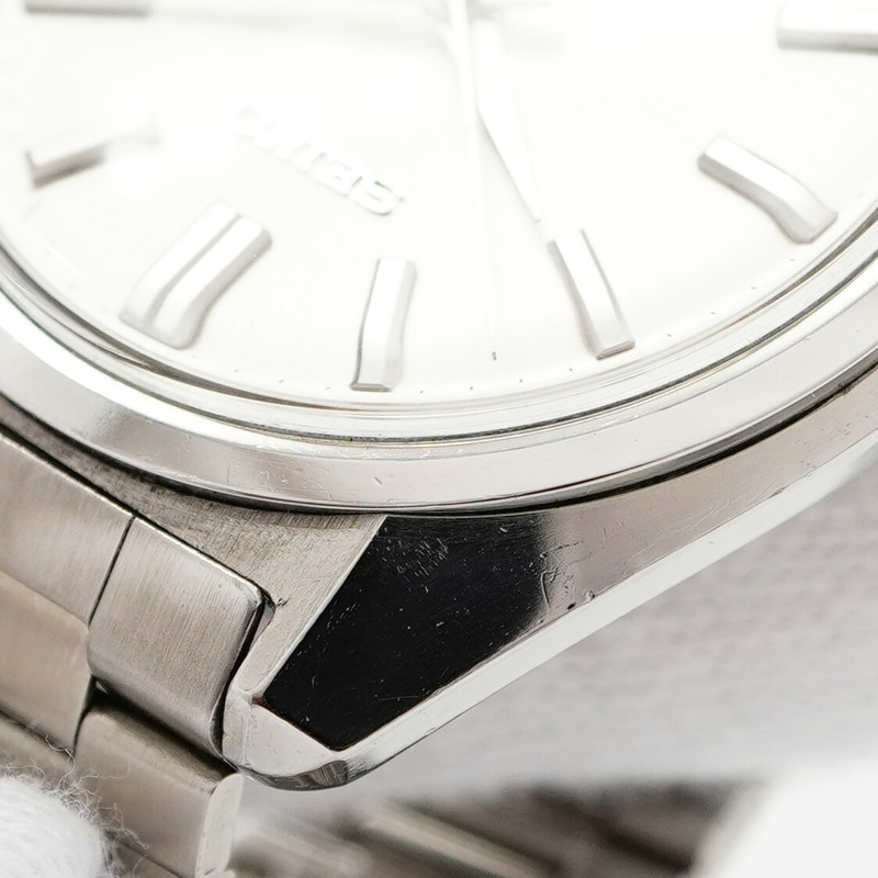 精工 Grand 4420-9000 銀色錶盤男士腕錶-7