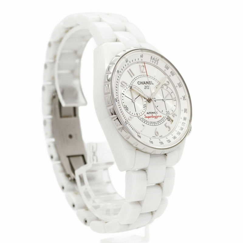 J12 Superleggera H3410 銀色錶盤男士腕錶-3