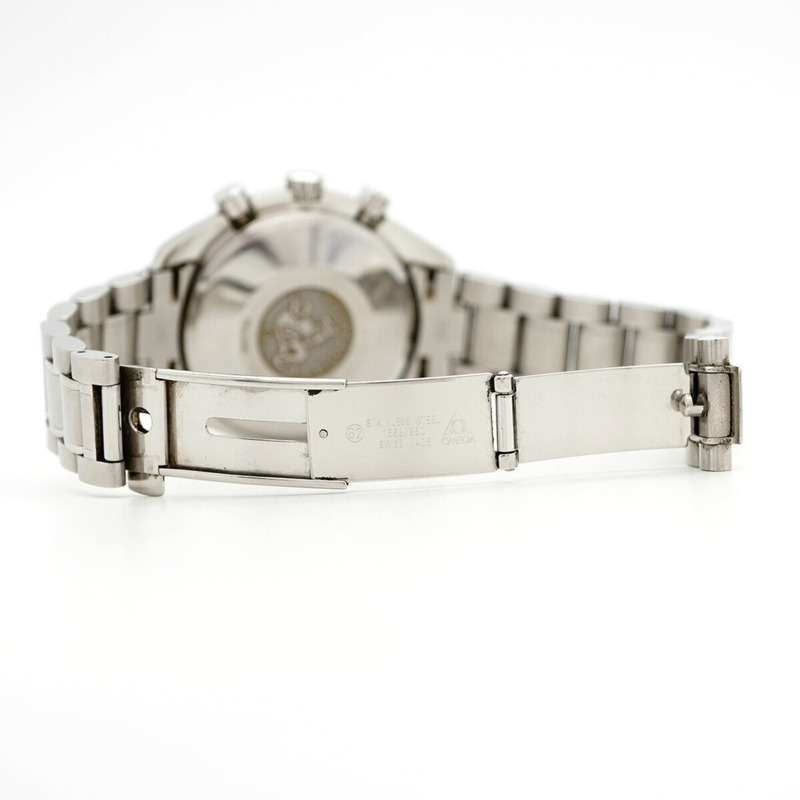 歐米茄超霸系列3513.50黑色錶盤男士腕錶-4