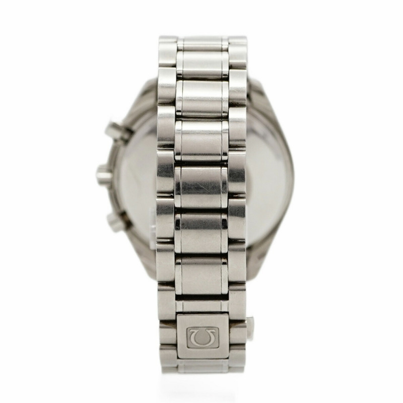 歐米茄超霸系列3513.50黑色錶盤男士腕錶-8