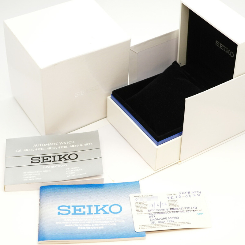 精工 Prospex 4R36-0620 SRPE05 綠色錶盤男士腕錶-1