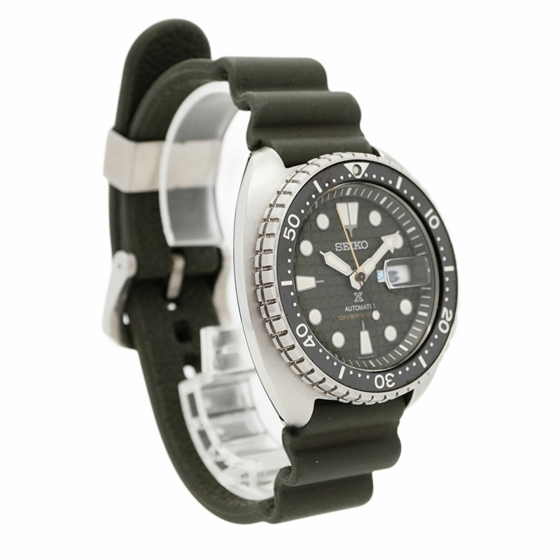 精工 Prospex 4R36-0620 SRPE05 綠色錶盤男士腕錶-3