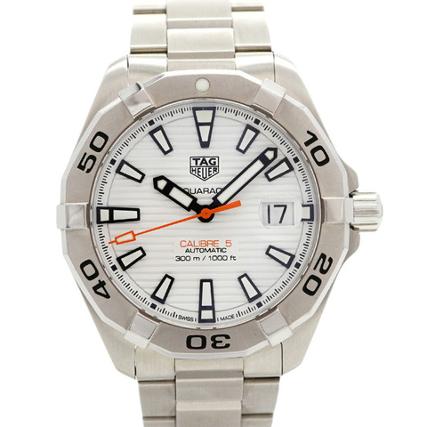 TAG Heuer Aquaracer WBD2111 白色錶盤男士手錶