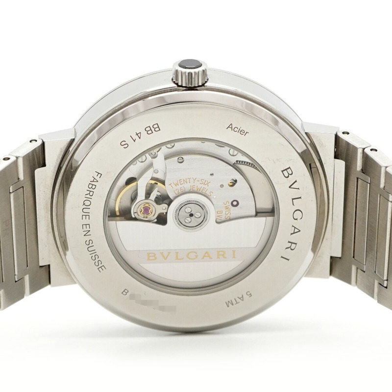 寶格麗 BB41S 藍色錶盤男士腕錶-5