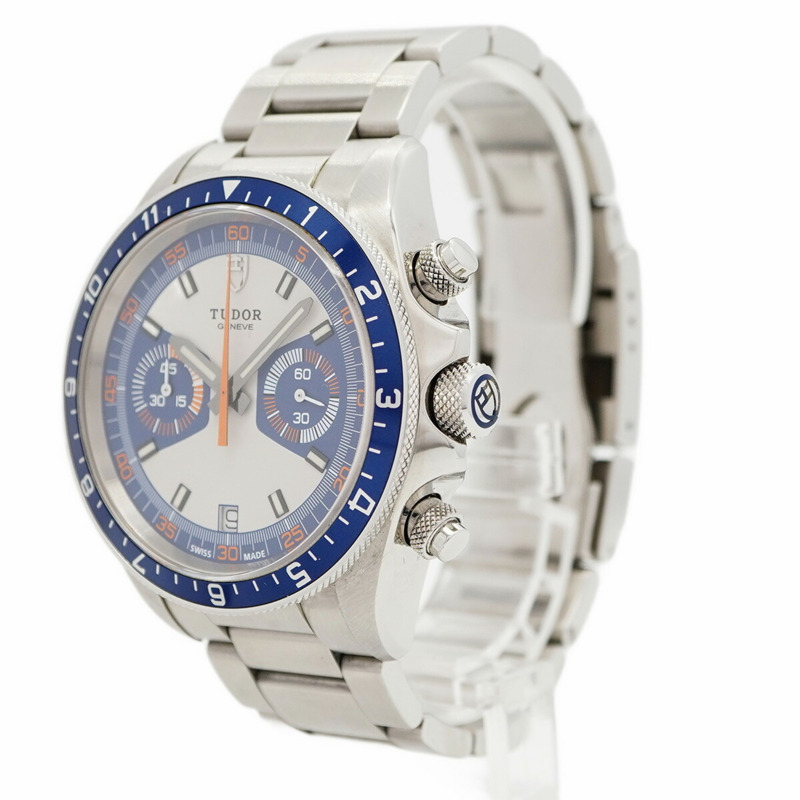 帝舵Heritage 70330B白色錶盤男士腕錶-2