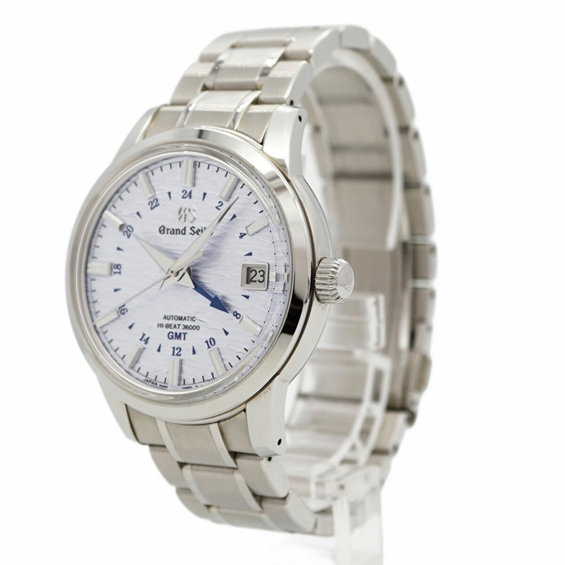 精工 Grand 9S86-00N0 SBGJ249 藍色錶盤男士腕錶-2