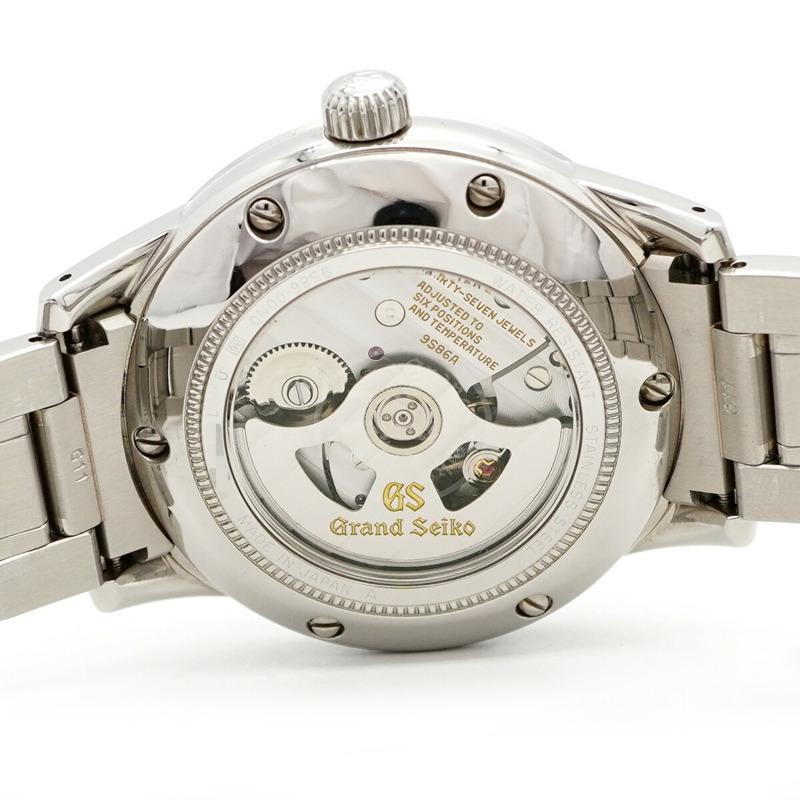 精工 Grand 9S86-00N0 SBGJ249 藍色錶盤男士腕錶-5