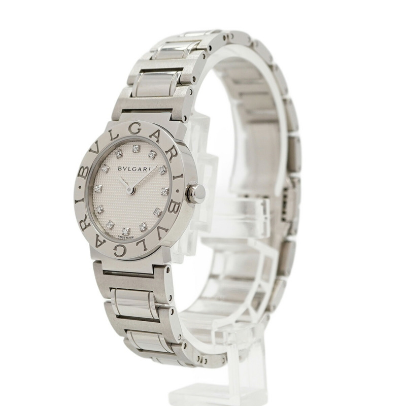 寶格麗 BBL26S 銀色錶盤小姐腕錶-2