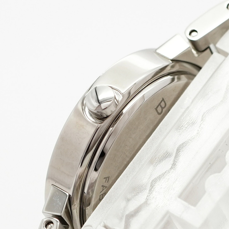 寶格麗 BBL26S 銀色錶盤小姐腕錶-10