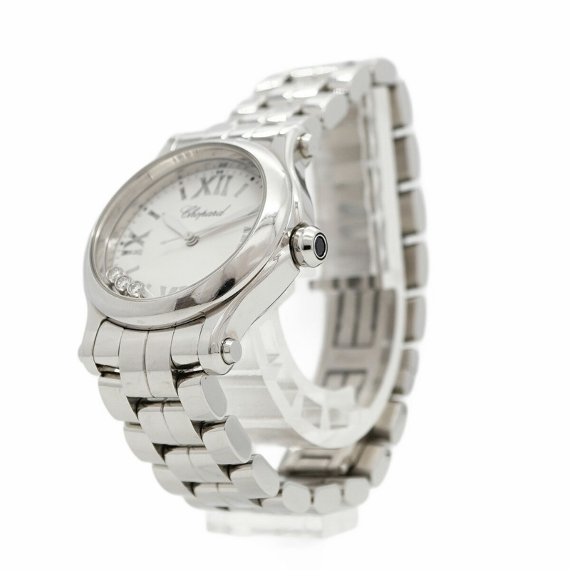 蕭邦 Happy Sport 278590-3002 白色錶盤女士腕錶-2