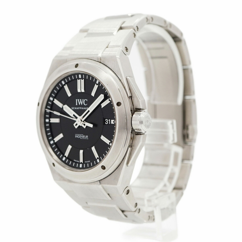 IWC 沙夫豪森工程師 IW323902 男士手錶,黑色錶盤-2