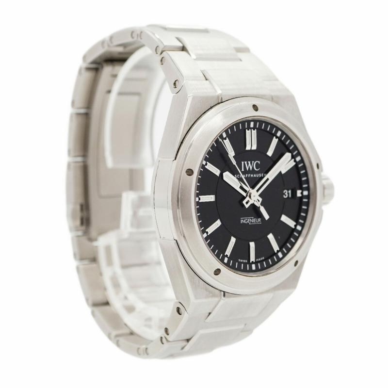 IWC 沙夫豪森工程師 IW323902 男士手錶,黑色錶盤-3