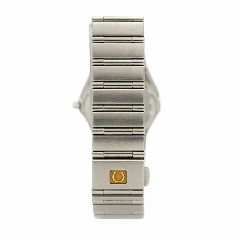 歐米茄星座系列 1572.30 銀色錶盤女錶-6