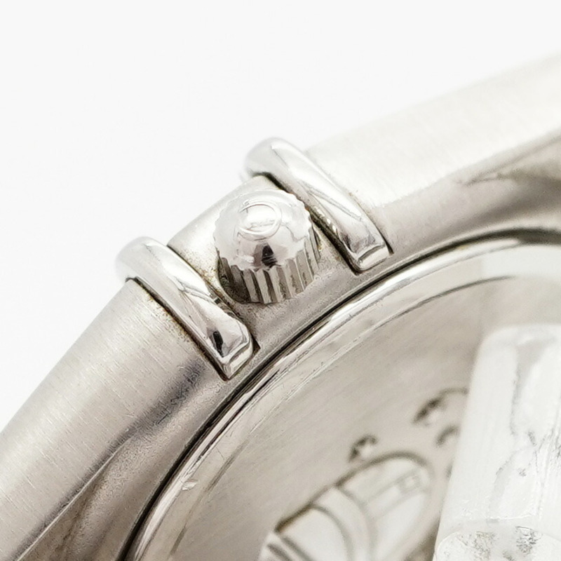 歐米茄星座系列 1572.30 銀色錶盤女錶-9