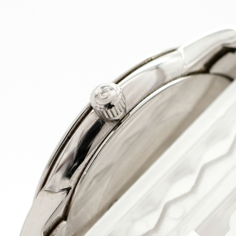 歐米茄碟飛系列銀色錶盤女士腕錶-10