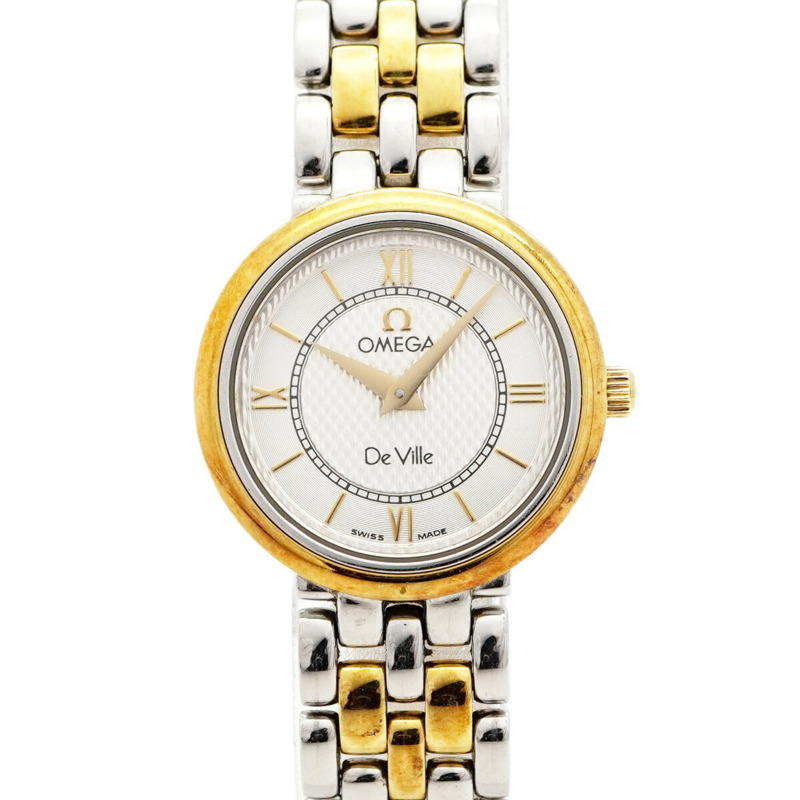 歐米茄碟飛系列 7374.31 銀色錶盤女錶-0