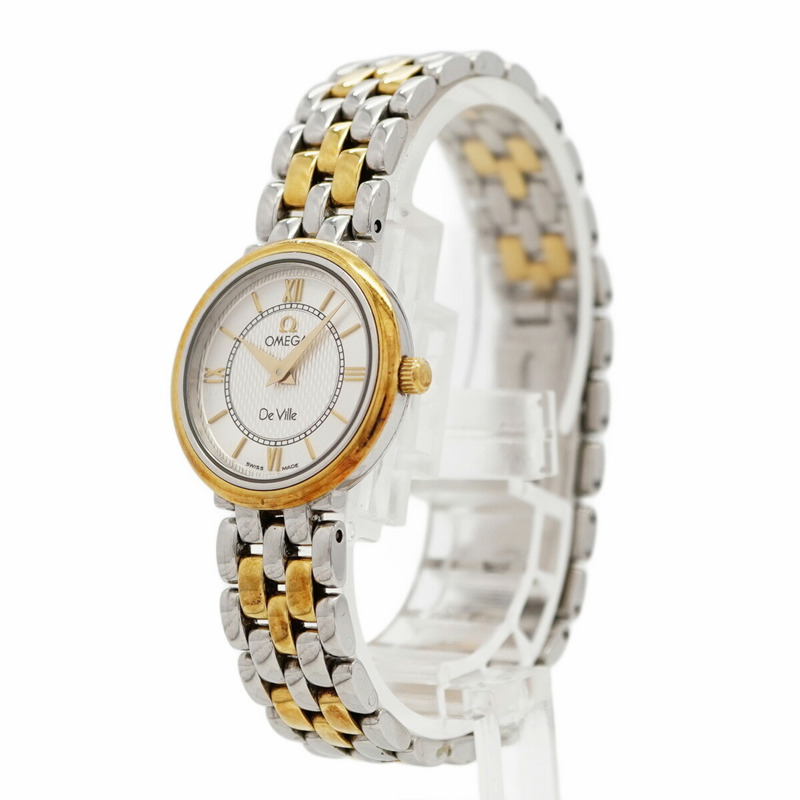 歐米茄碟飛系列 7374.31 銀色錶盤女錶-1