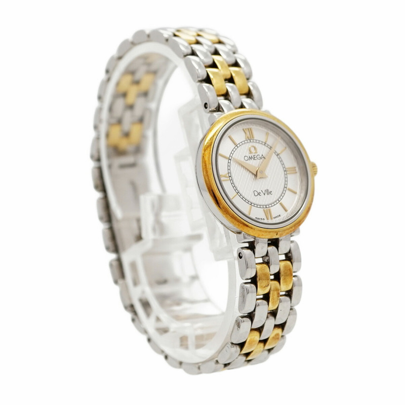 歐米茄碟飛系列 7374.31 銀色錶盤女錶-2