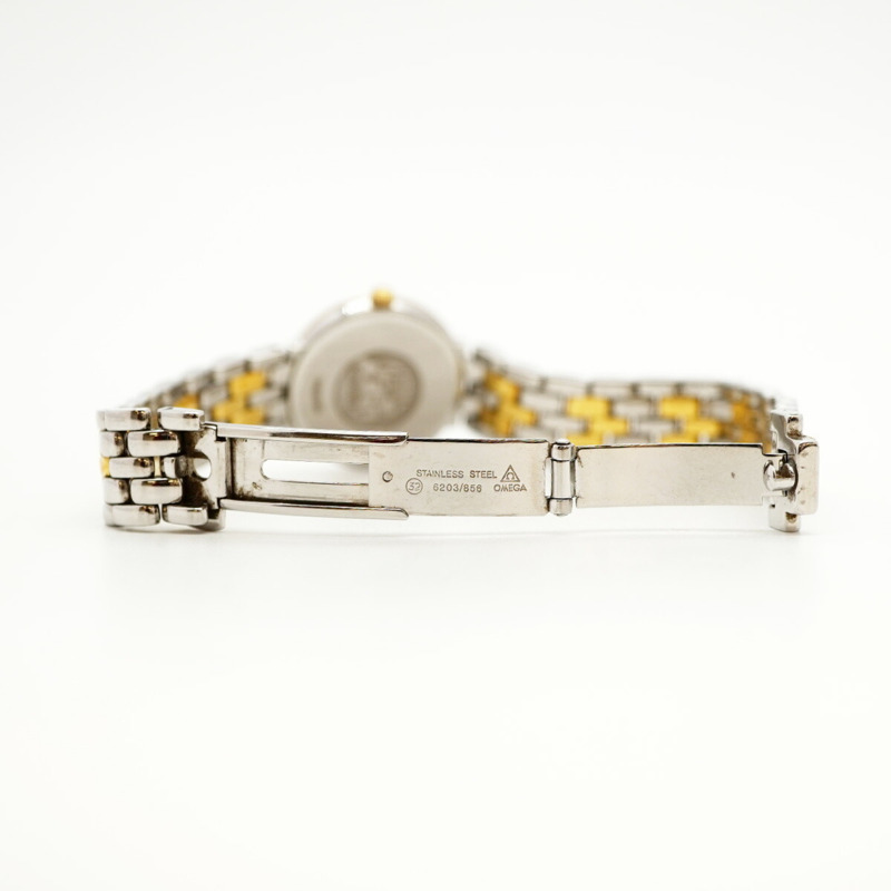 歐米茄碟飛系列 7374.31 銀色錶盤女錶-3