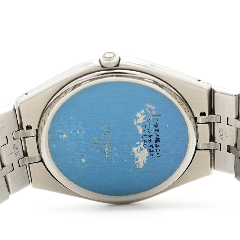 精工 Grand 9587-8000 銀色錶盤男士腕錶-4