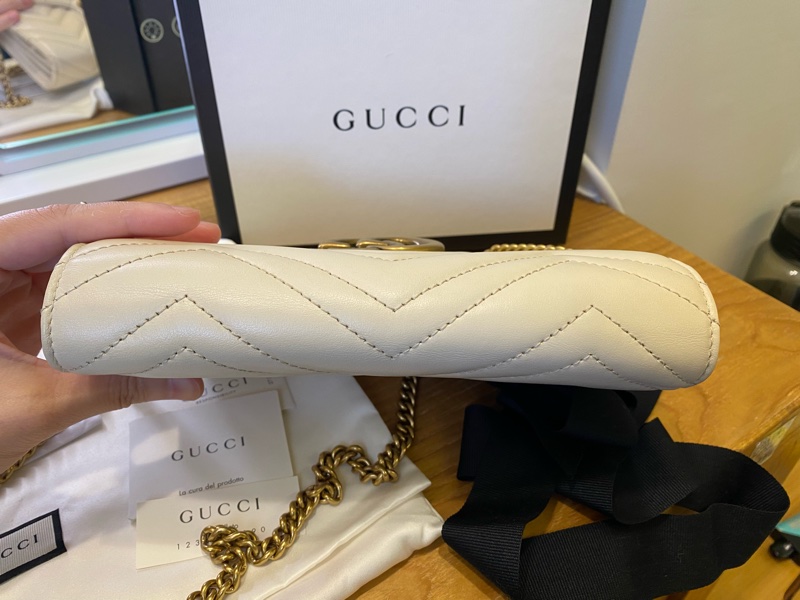 Gucci 馬蒙風琴斜背包-8