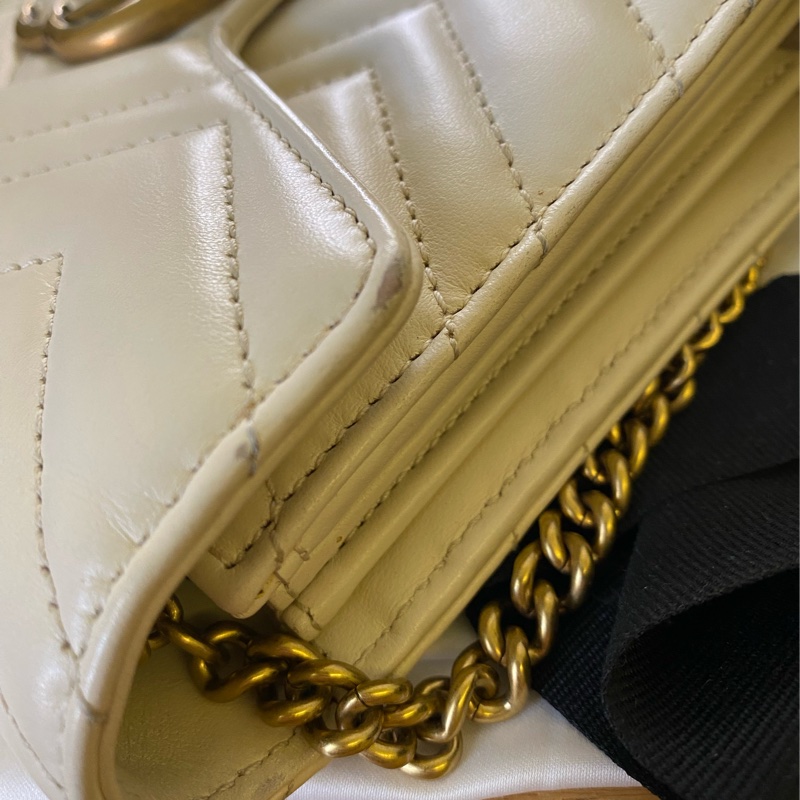 Gucci 馬蒙風琴斜背包-16