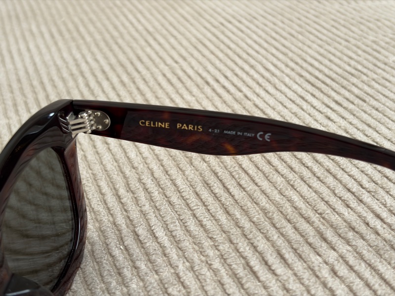 Celine 琥珀色墨鏡-4