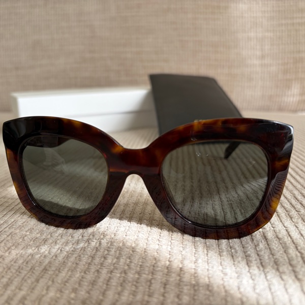 Celine 琥珀色墨鏡-5