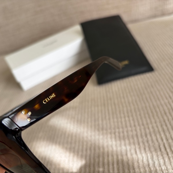 Celine 琥珀色墨鏡-9
