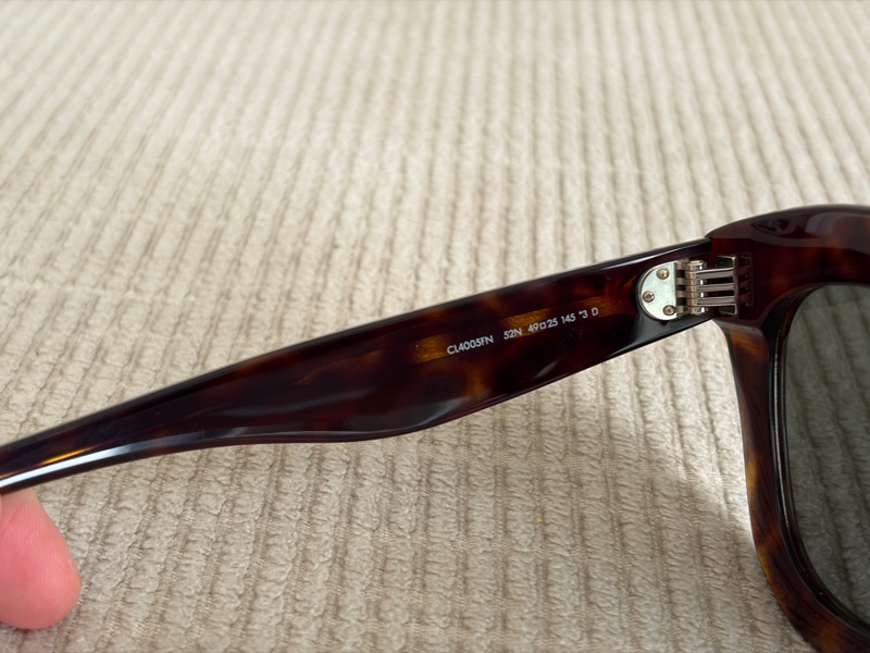 Celine 琥珀色墨鏡-12