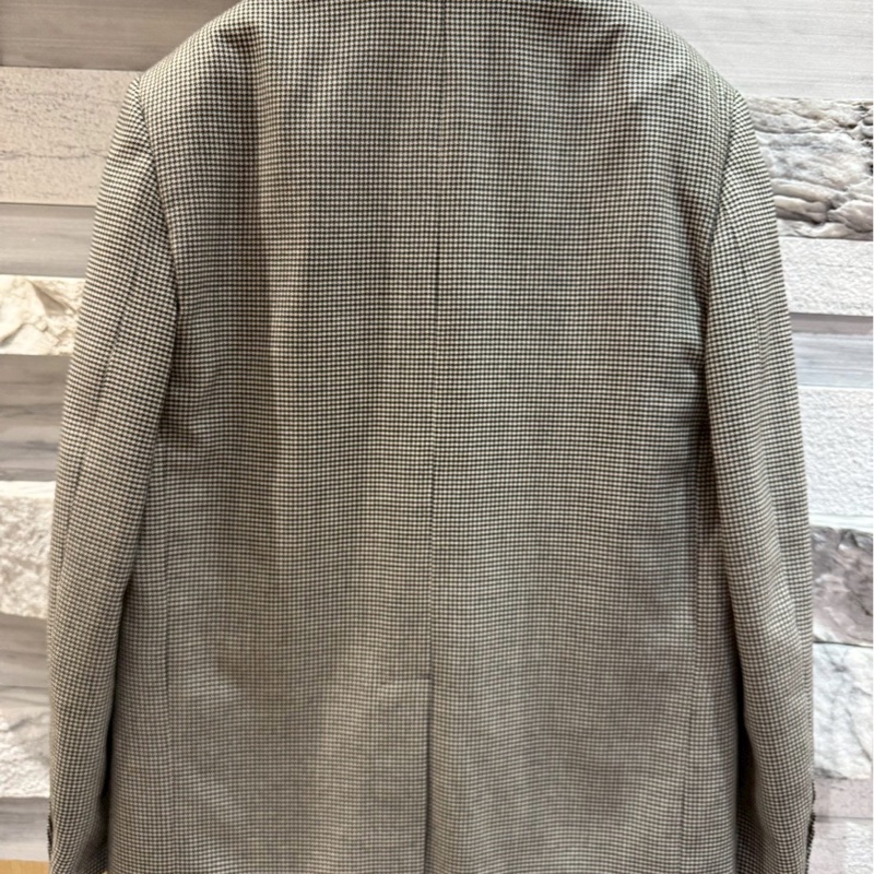 Celine 全新 男生千鳥格外套-1