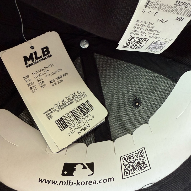 全新韓國MLB黑色金色刺繡棒球帽硬頂 NY LA 紐約洋基隊鴨舌帽洛杉磯道奇隊 Yankees 遮陽帽 老帽-4