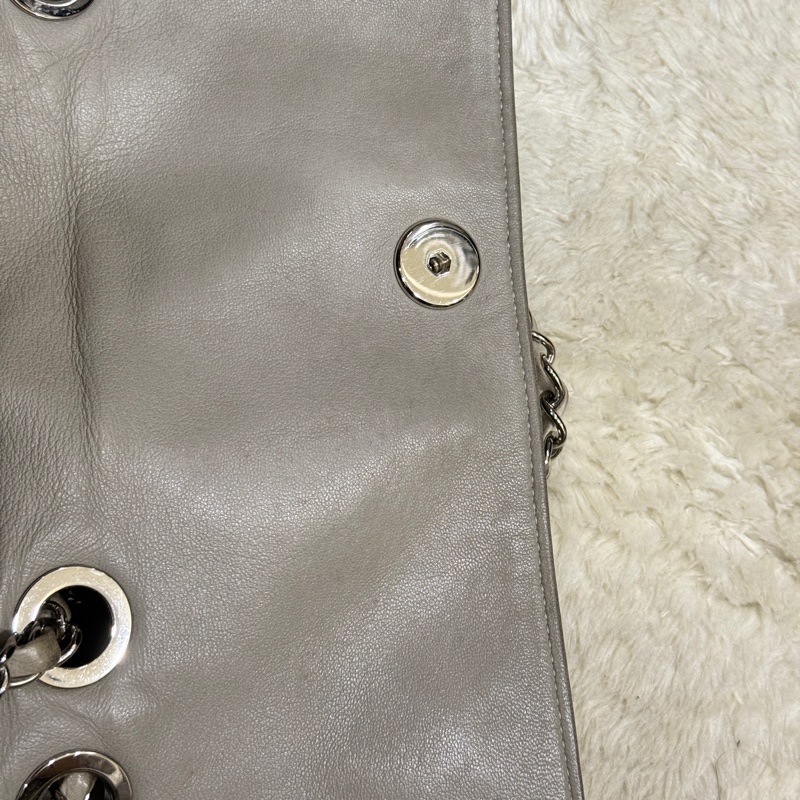 找不到的超級甜價CHANEL 香奈兒 蠟光牛皮 黑色肩背 手提 托特包 通勤包 上班包 媽媽包-45