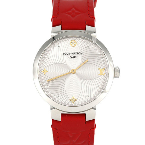 路易威登 Tambour Slim QA015 不銹鋼石英錶