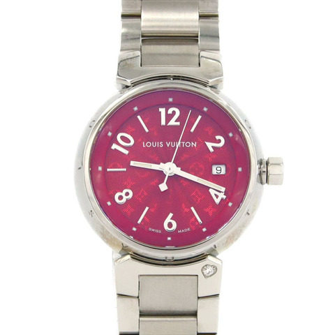 路易威登 Tambour Q121T 不鏽鋼石英錶