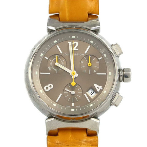 路易威登 Tambour Chrono Q1322 不鏽鋼石英錶