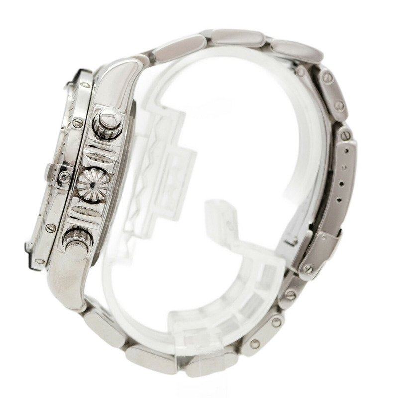 百年靈 Chronomat Evolution A13356 黑色錶盤男士腕錶-8