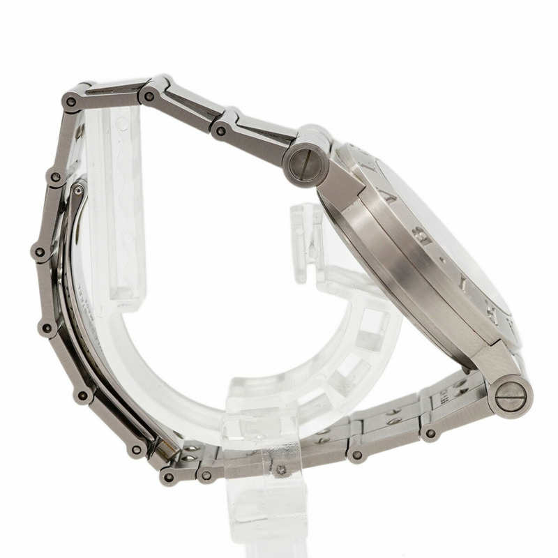 寶格麗 Diagono CH35S 黑色錶盤男士腕錶-10