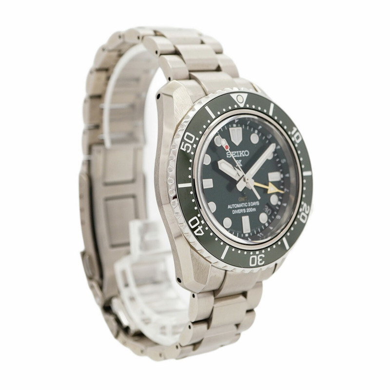 精工 Prospex 6H54-00D0 SBEJ009 綠色錶盤男士腕錶-3