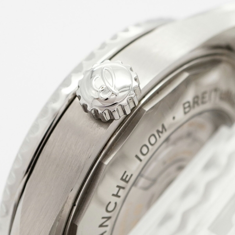 百年靈飛行員8型AB3521黑色錶盤男士腕錶-11