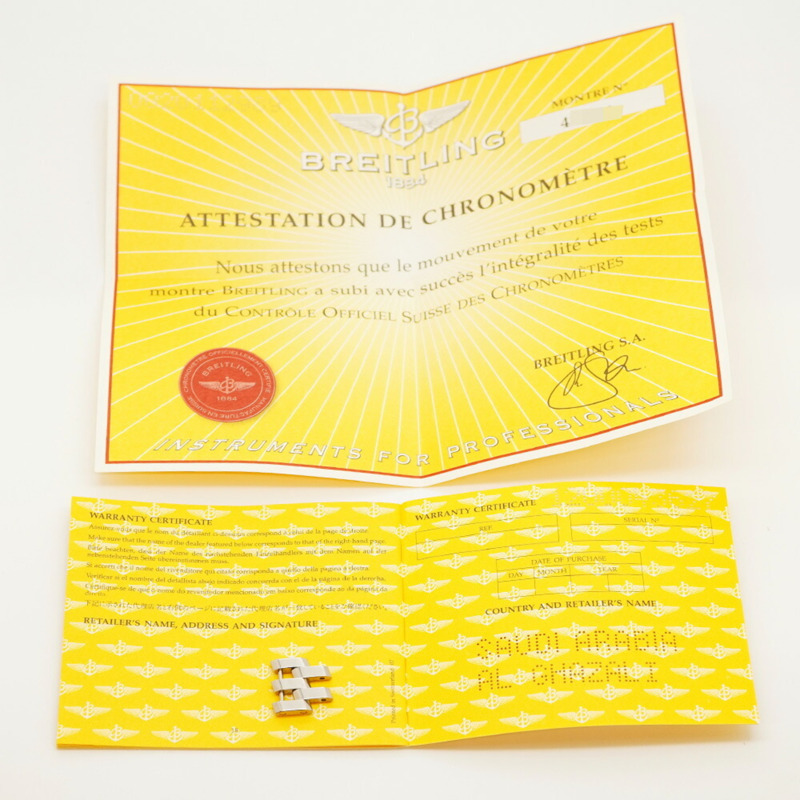 百年靈 Headwind A45355 黑色錶盤男士腕錶-1