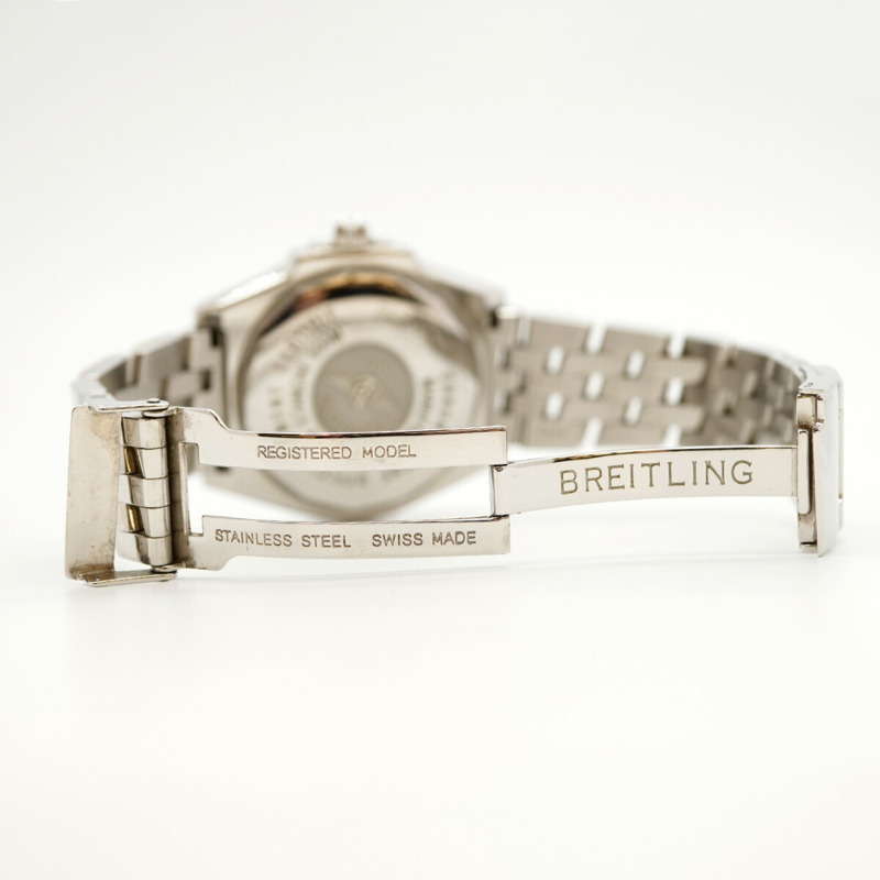 百年靈 Headwind A45355 黑色錶盤男士腕錶-4