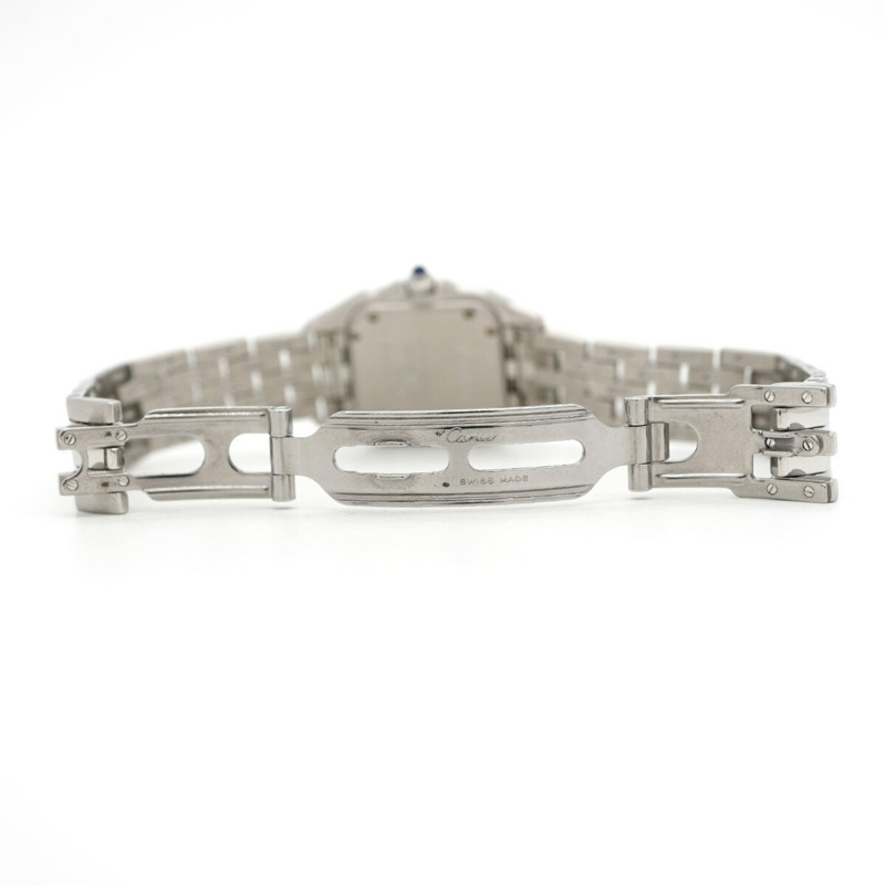 卡地亞 Panthère W25033P5 白色錶盤小姐腕錶-3