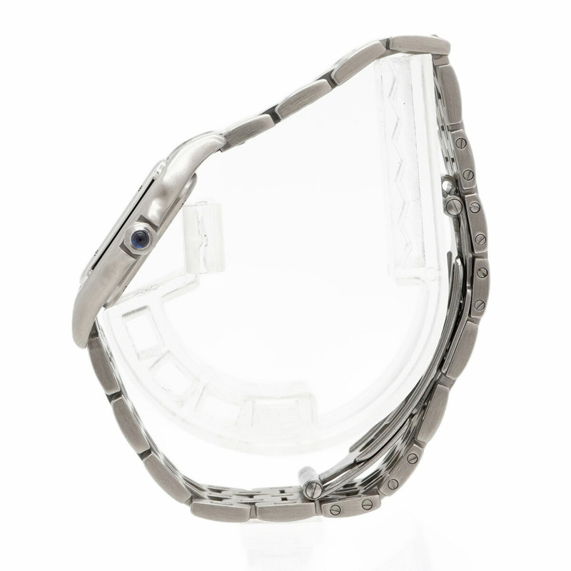 卡地亞 Panthère W25033P5 白色錶盤小姐腕錶-8