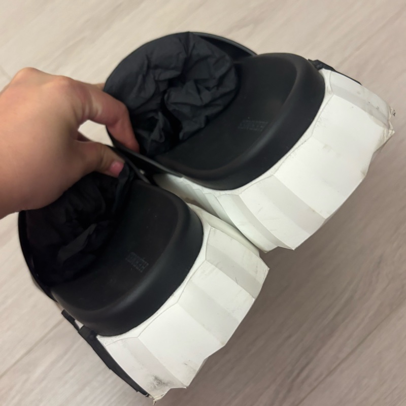 現貨商品 二手商品 專櫃正貨 HERMES 經典男版黑色拖鞋 尺寸44.5公分-45公分可穿-24