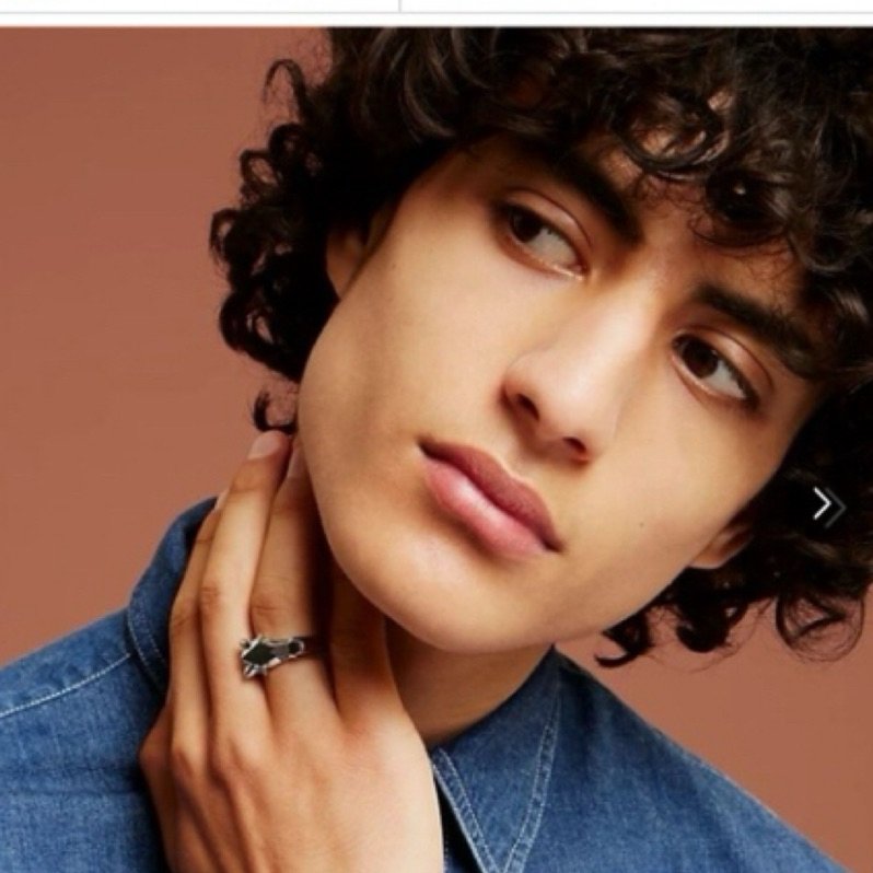 誠可議 馬年就是要買馬戒指 現貨商品 全新商品 台灣購證 Hermes 男版 黑色造型馬頭時尚戒指 60號-4